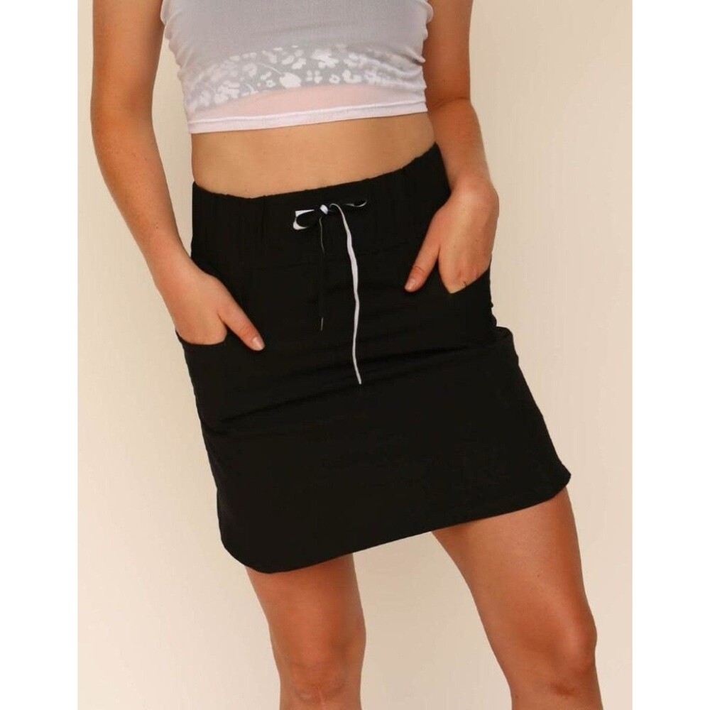 Nani Black Hybrid Skirt - Size Small SK045